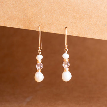 Evening Star Pearl Earring