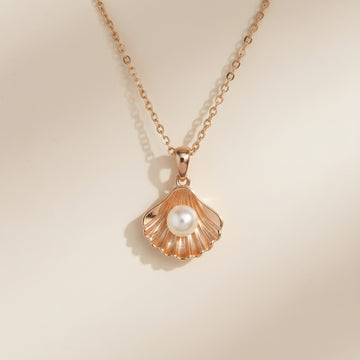 Coastal Charm Pearl Pendant