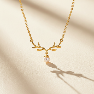 Mystic Stag Pearl Pendant