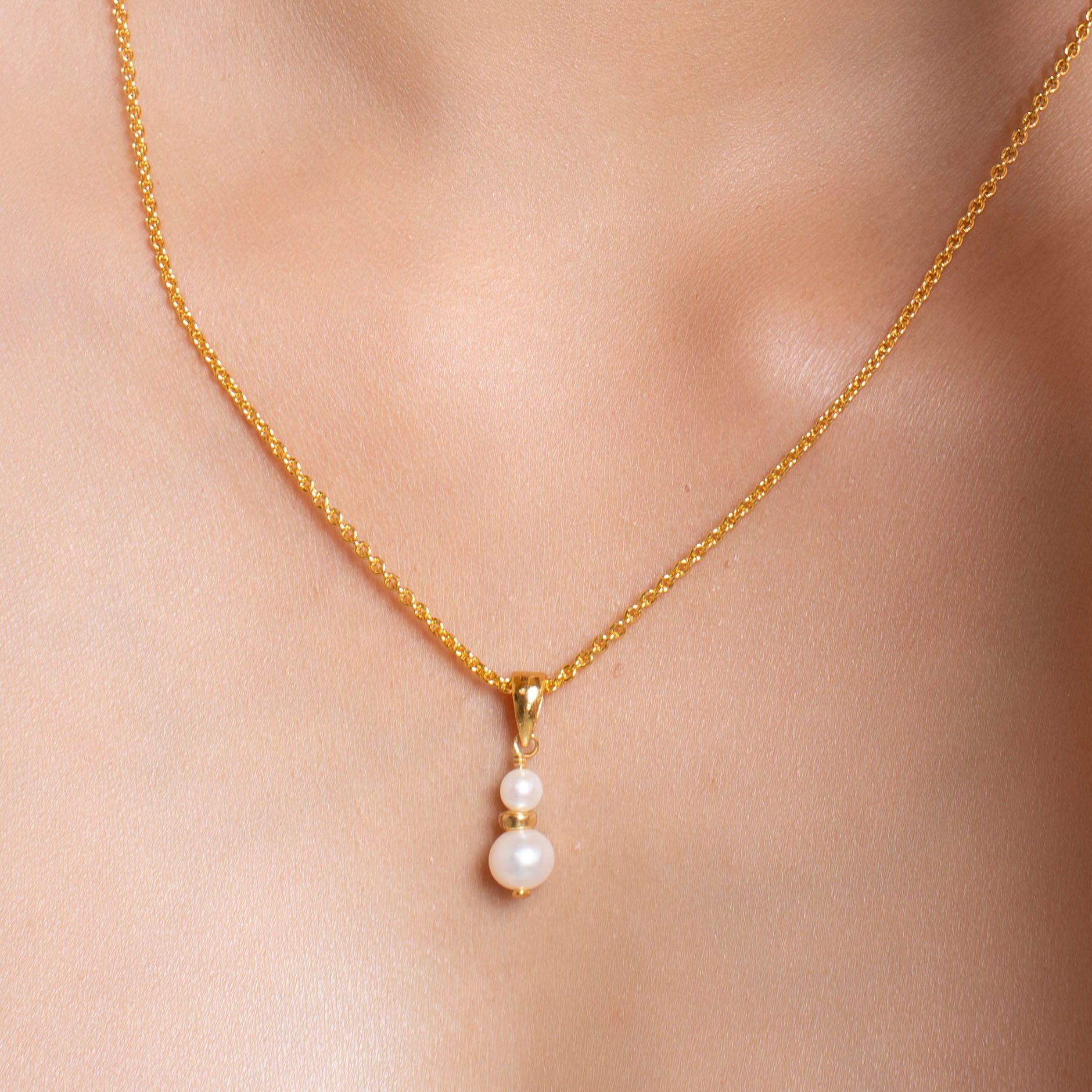 Adorna Pearl Neckalace Set