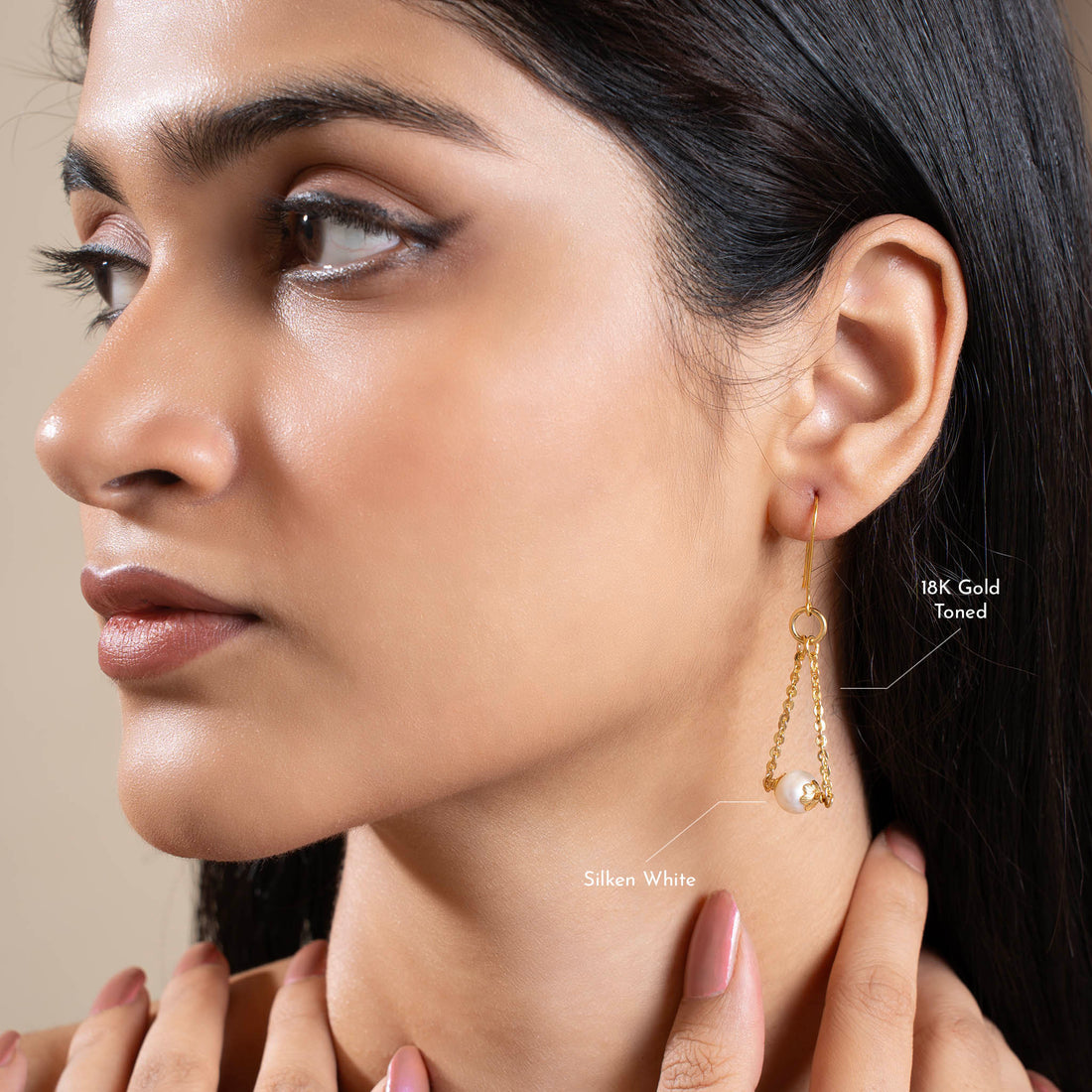 Dramatic Pearl Drop Earrings