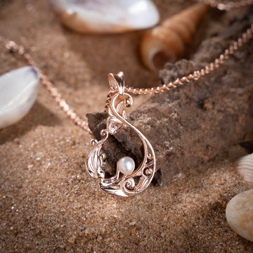 Mermaid's Treasure Pearl Pendant
